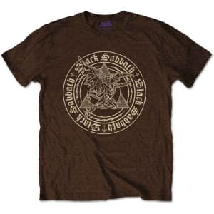 Black Sabbath - Henry Pyramid Emblem Uni Brown
