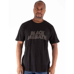 Black Sabbath - Wavy Logo Hi-Build Uni Bl XL
