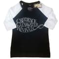 Miniatyrbild 2 av 4: Creedence Clearwater Revival - Vintage Logo Lady Bl/Wht Raglan:1