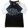 Miniatyrbild 1 av 4: Creedence Clearwater Revival - Vintage Logo Lady Bl/Wht Raglan:1