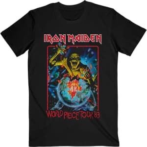 Iron Maiden - World Piece Tour '83 V1 Uni Bl