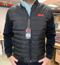 Pikkukuva 3 / 6: Ac/Dc - Logo Uni Bl Quilted Jacket: