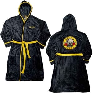 Guns N Roses - Classic Logo Uni Bl Bath Robe: S L