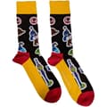 Miniatyrbilde 1 av 2: The Beatles - Portholes & Ch.. Uni Bl Socks (Eu 40-45)