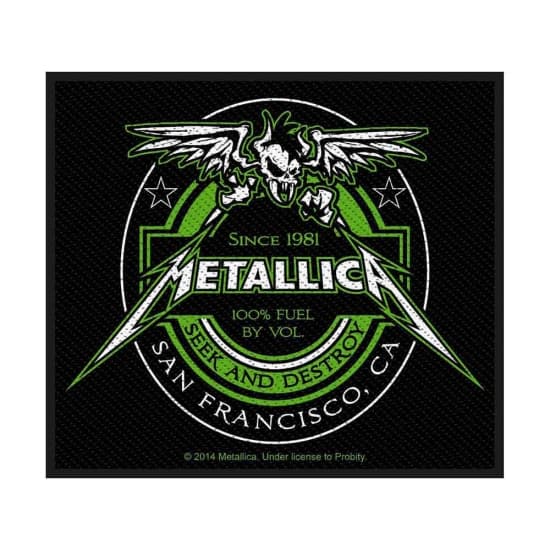 Metallica - Beer Label Standard Patch