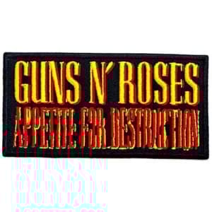 Guns N Roses - Appetite For Destruction Woven Patch