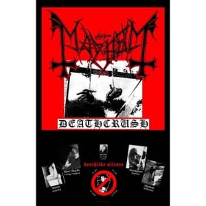 Mayhem - Deathcrush Textile Poster