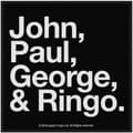 Miniatyrbild 2 av 2: The Beatles - John, Paul, George & Ringo Standard Patc