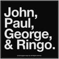 Miniatyrbild 1 av 2: The Beatles - John, Paul, George & Ringo Standard Patc