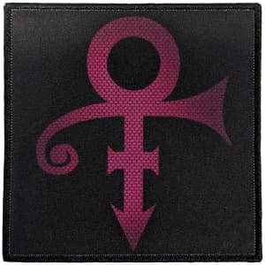 Prince - Hexagonally Textured Symbol Printed Patc