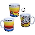 Pikkukuva 1 / 2: The Beatles - Yellow Submarine Coloured Stripes Wht Un