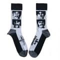 Miniatyrbilde 2 av 2: The Beatles - Sea Of..Faces Mono Wht Socks  (Eu 40-45