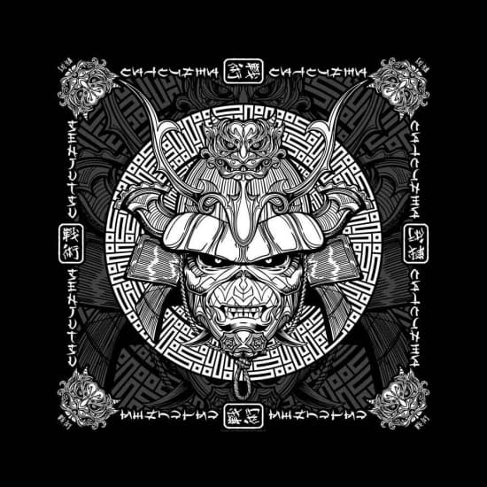 Iron Maiden - Senjutsu Samurai Eddie Bandana