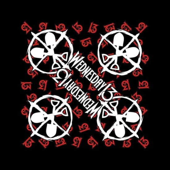 Wednesday 13 - Logo Shovels Bandana