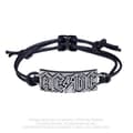 Miniatyrbilde 1 av 2: Ac/Dc - Lightning Logo Rope Bracelet