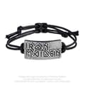Miniatyrbilde 2 av 2: Iron Maiden - Logo Rope Bracel
