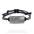 Miniatyrbilde 1 av 2: Iron Maiden - Logo Rope Bracel