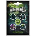Miniatyrbild 2 av 2: Wednesday 13 - Necrophaze Button Badge Pack