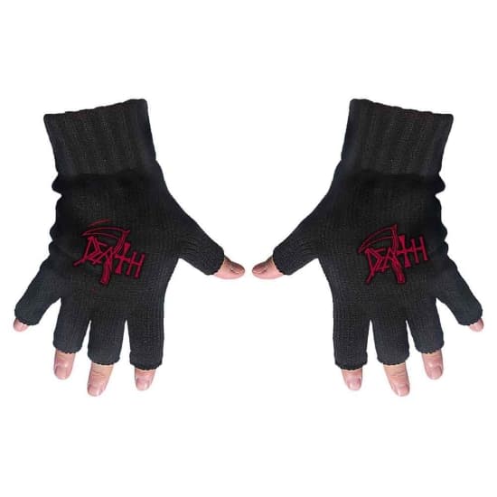 Death - Logo Fingerless Gloves