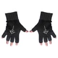 Miniatyrbild 1 av 2: Ghost - Cross Fingerless Gloves