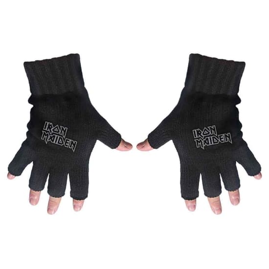 Iron Maiden - Logo Fingerless Gloves