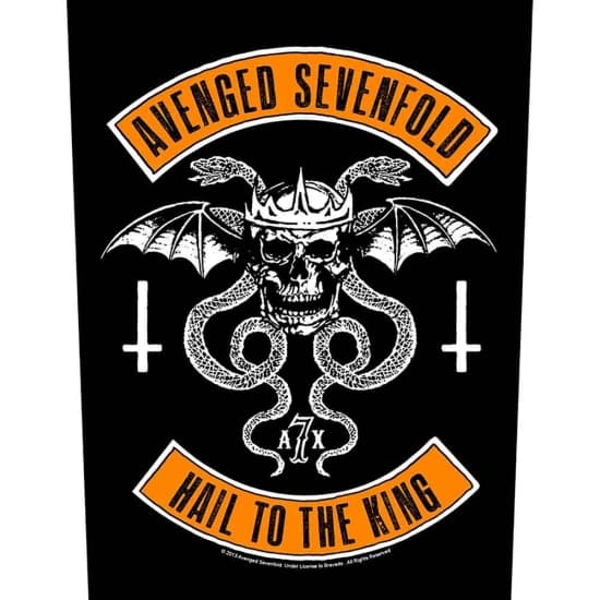 Avenged Sevenfold - Biker Back Patch
