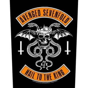 Avenged Sevenfold - Biker Back Patch