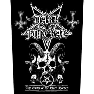 Dark Funeral - Order Of The Black Hordes Back Patch