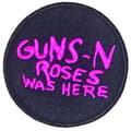 Miniatyrbillede 1 af 2: Guns N Roses - Was Here Woven Patch