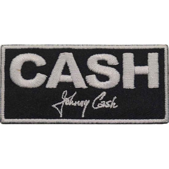 Johnny Cash - Block Woven Patch
