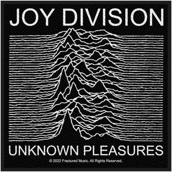 Joy Division - Unknown Pleasures Standard Patch