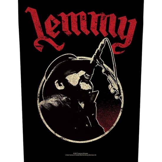 Lemmy - Microphone Back Patch