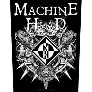 Machine Head - Crest With Swords Back Patch