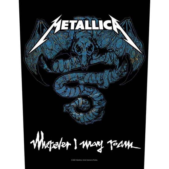 Metallica - Wherever I May Roam Back Patch