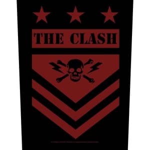 The Clash - Military Shield Back Patch