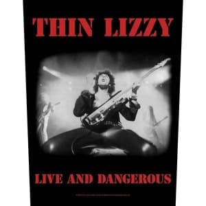 Thin Lizzy - Live & Dangerous Back Patch