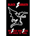 Pikkukuva 2 / 2: Black Sabbath - We Sold Our Souls Textile Poster