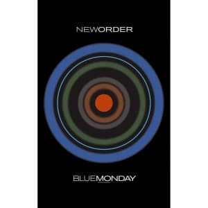New Order - Blue Monday Textile Poster