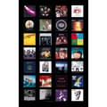 Miniatyrbilde 2 av 2: Queen - Albums Textile Poster