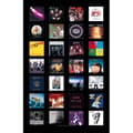 Miniatyrbilde 1 av 2: Queen - Albums Textile Poster