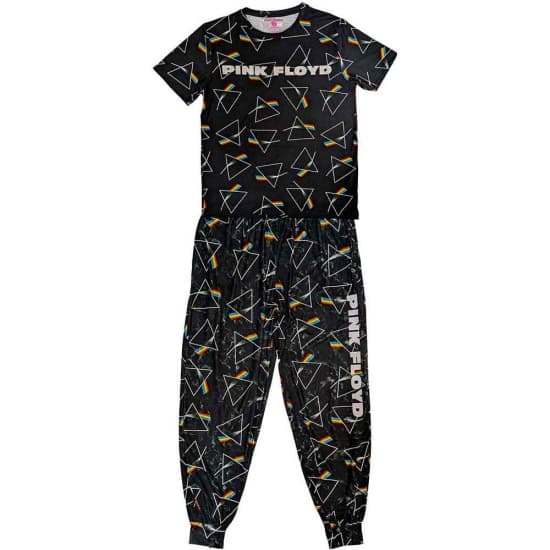 Pink Floyd - Prism Repeat Uni Bl Pyjamas: