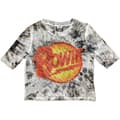 Miniatyrbild 2 av 4: David Bowie - Diamond Dogs Logo Lady Wht Mesh Crop:2Xs