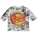 Miniatyrbild 1 av 4: David Bowie - Diamond Dogs Logo Lady Wht Mesh Crop:2Xs