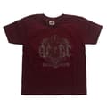 Miniatyrbilde 2 av 4: Ac/Dc - Black Ice Boys T-Shirt Maroon