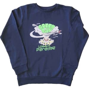 Green Day - Welcome To Paradise Boys Blue Sweatshirt 9-10 Years
