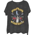 Miniatyrbild 3 av 4: Guns N Roses - Appetite Washed Boys T-Shirt Bl Dip-Dye