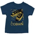 Miniatyrbild 2 av 4: Kurt Cobain - Laces Toddler T-Shirt Navy