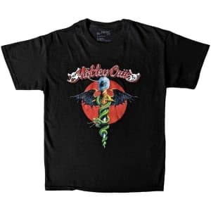 Motley Crue - Feelgood Red Circle Boys T-Shirt Bl