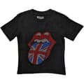 Miniatyrbillede 2 af 4: Rolling Stones - British Tongue Emb Boys T-Shirt Bl