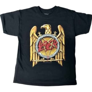 Slayer - Gold Eagle Boys T-Shirt Bl 9-10 Years